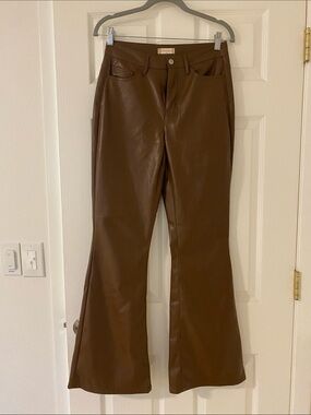 Faux Leather Pants  New. Never worn  size 26